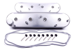 PRW INDUSTRIES, INC. 4034630 Billet Alm. Valve Covers fits GM LS w/Coil Mounts