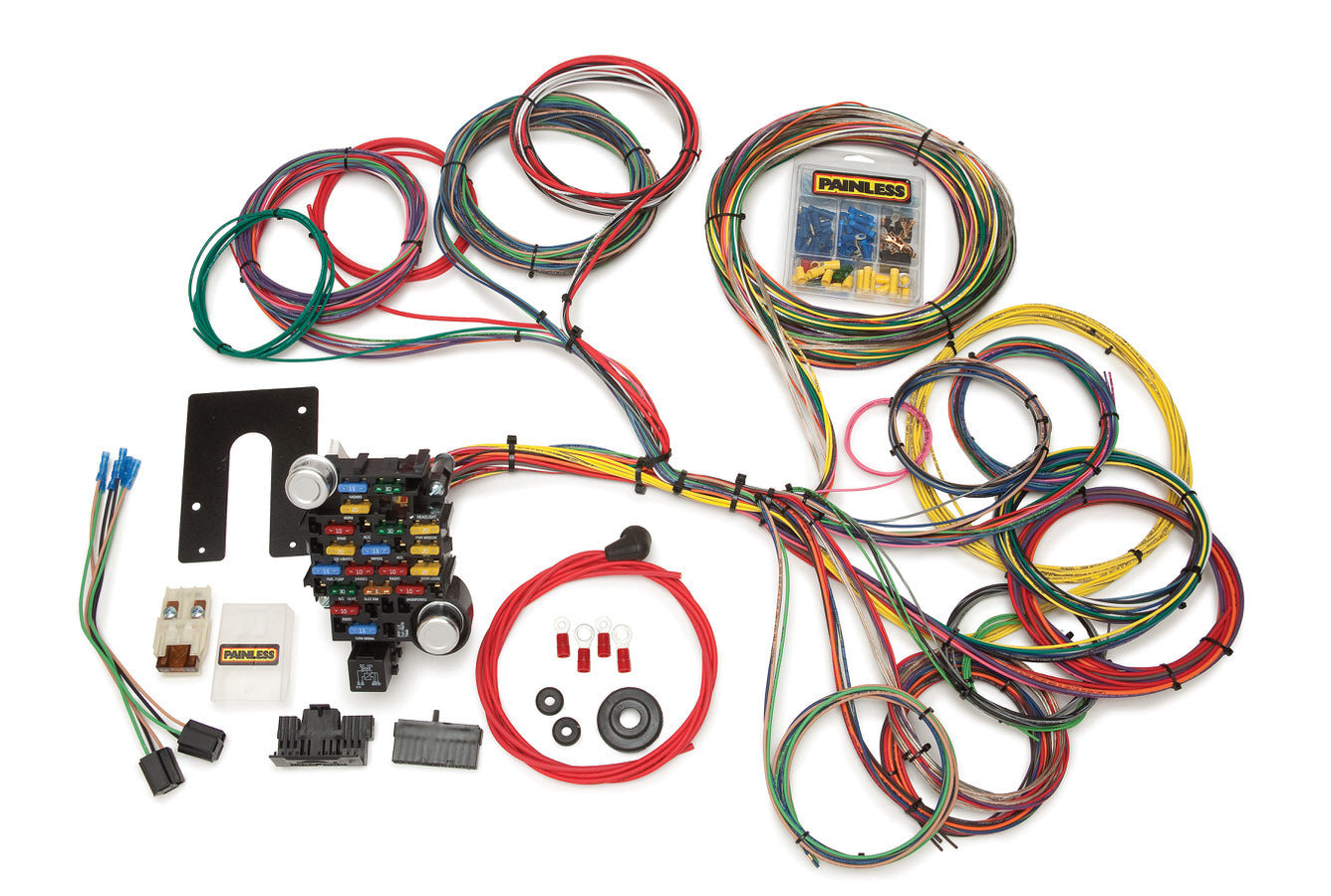PAINLESS WIRING 10204 28 Circuit Harness For PU&4x4 Non-fits GM Keyed Stee