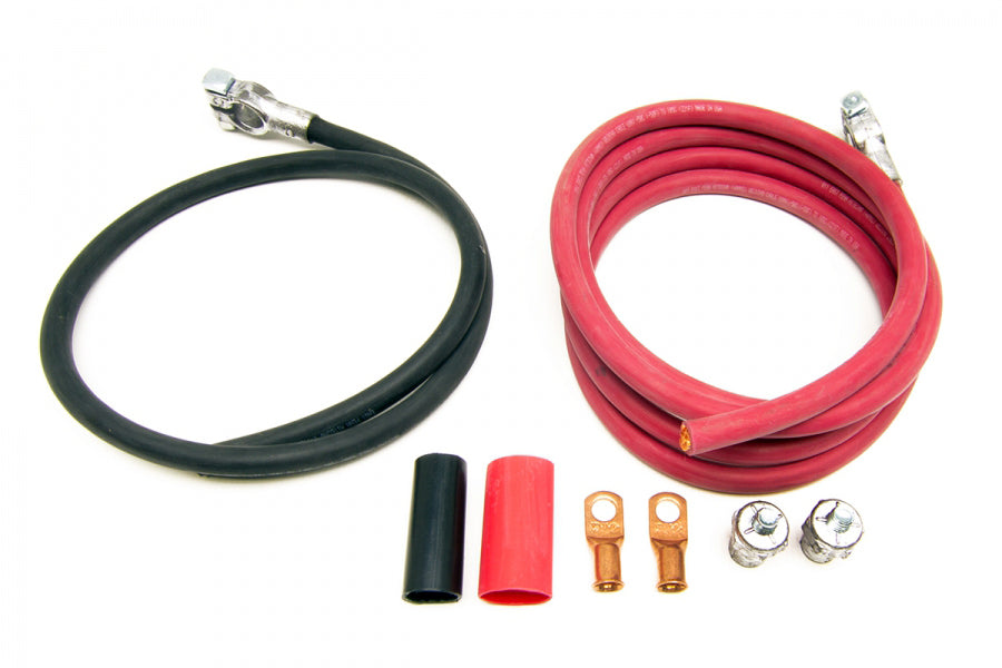 PAINLESS WIRING 40113 Red/Black Battery Cables 8ft Red 3ft Black