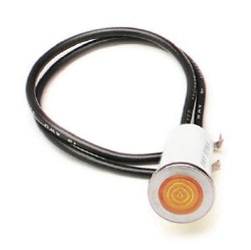 PAINLESS WIRING 80208 1/2in Amber Dash Light