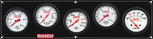 QUICKCAR RACING PRODUCTS 61-7067 Extreme 5 Panel w/Tach OP/WT/OT/FP15/VT Black