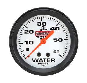 QUICKCAR RACING PRODUCTS 611-6018 Water Pressure Gauge 0-60PSI 2-5/8in