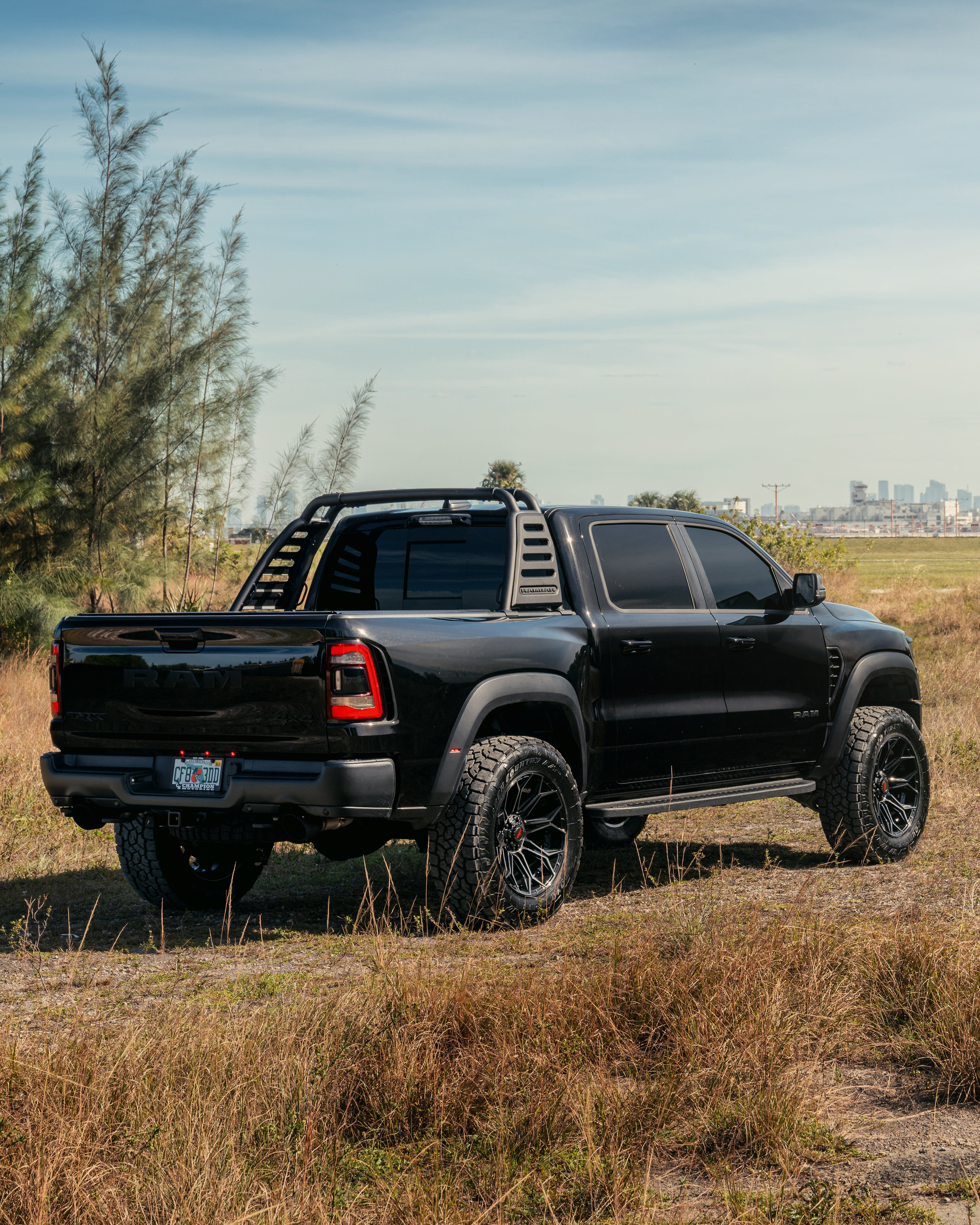4PLAY 4P83-22120-6D55-44BBT Gen3 22x12 6x135mm & 6x5.5" -44et in Brushed Black