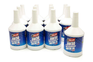 REDLINE OIL 11114 0w30 Motor Oil Case 12 x 1qt