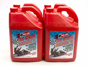 REDLINE OIL 41005 2-Stroke Snowmobile Oil Case/4-Gal