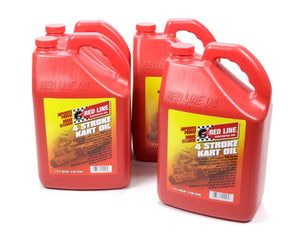 REDLINE OIL 41205 4 Cycle Kart Oil Case 4x1 Gallon