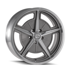 RIDLER 605-8961GM RIDLER 605 MATTE AS-CAST MACHINED 18X9.5 5-120.65 0MM 83.82MM