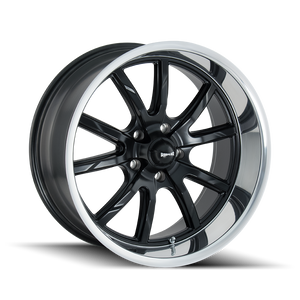 RIDLER 650-2161MB RIDLER 650 MATTE BLACK POLISHED 20X10 5-120.65 0MM 83.82MM