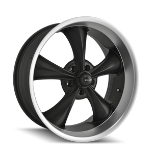 RIDLER 695-2873MB RIDLER 695 MATTE BLACK MACHINED 20X8.5 5-127 0MM 83.82MM