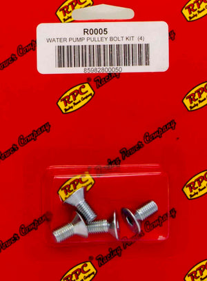 RACING POWER R0005 Bolt Kit For fits SBC/BBC Alum LWP Pulley 4pk