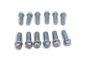 RACING POWER R0938 Header Bolt Kit 3/8in Zinc Set Of 12