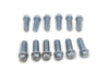 RACING POWER R0938 Header Bolt Kit 3/8in Zinc Set Of 12