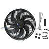 RACING POWER R1014 14In Electric Cooling F an 12V Curved Blades