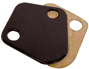 RACING POWER R2058BK B/B fits Chevy Fuel Pump Block Off Plate Black