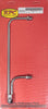 RACING POWER R2197X Fuel Line Chrome 9-5/16 in Centers