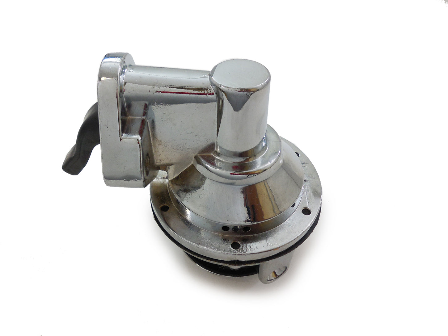 RACING POWER R2302C Mechanical Fuel Pumps SB fits Chevy 265-400 Chrome