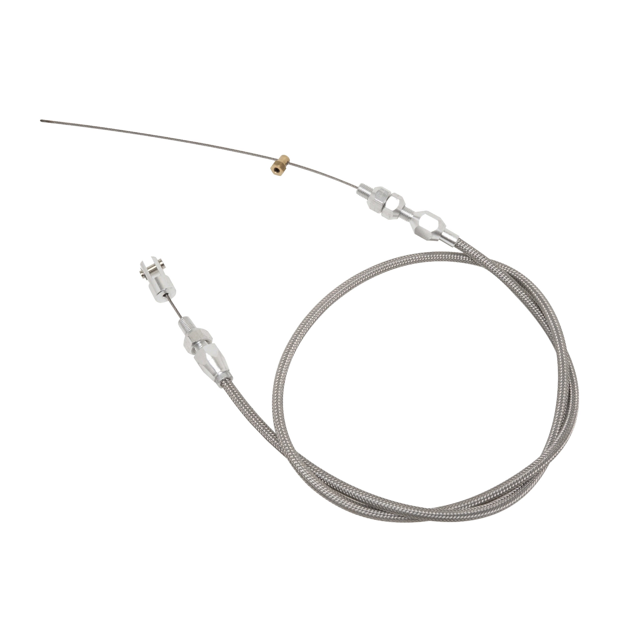 RACING POWER R2344 48in Universal EFI Throttle Cable Stainless
