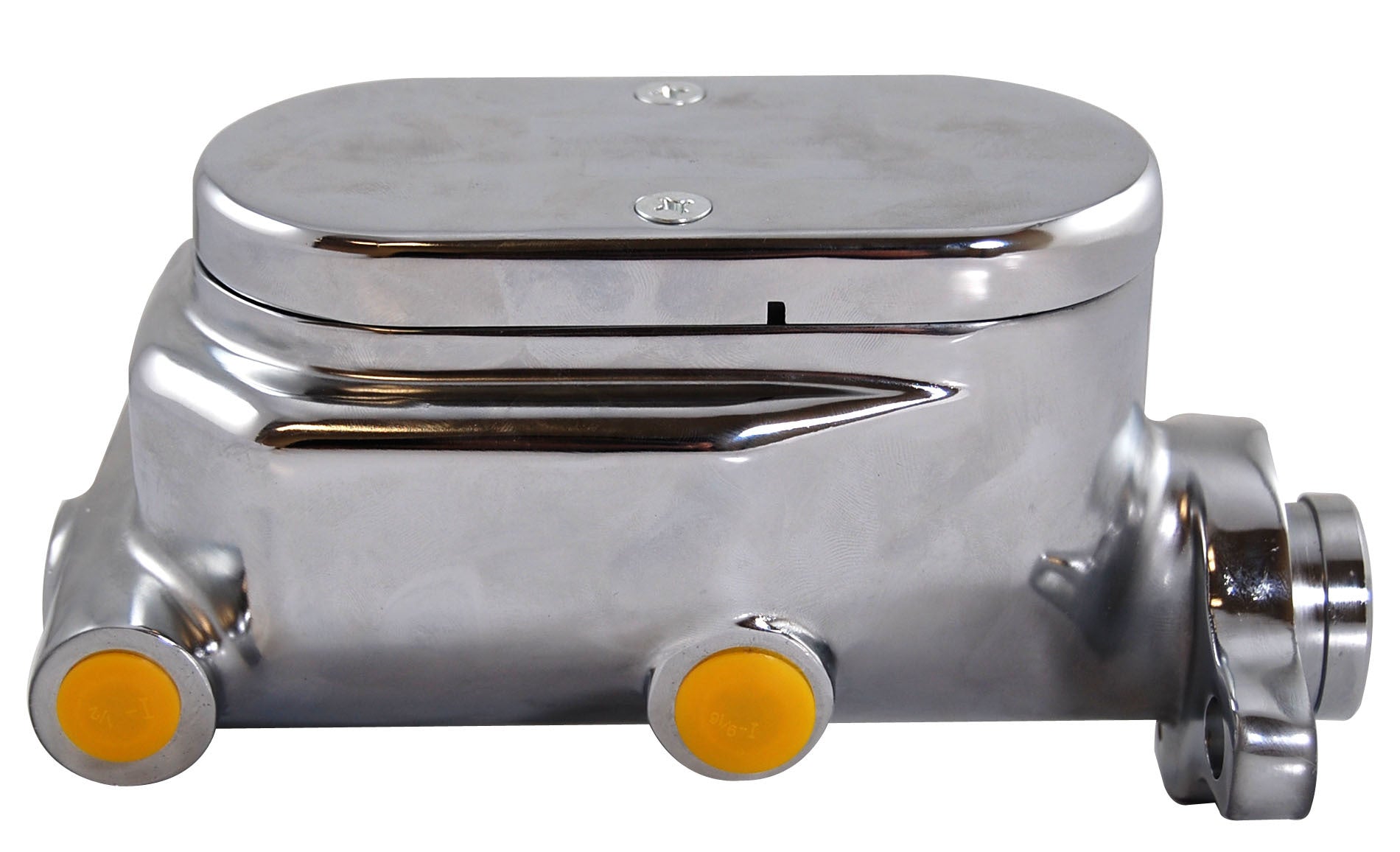 RACING POWER R3500 Chrome Alum Master Cylin der Smooth Top 1In Bore