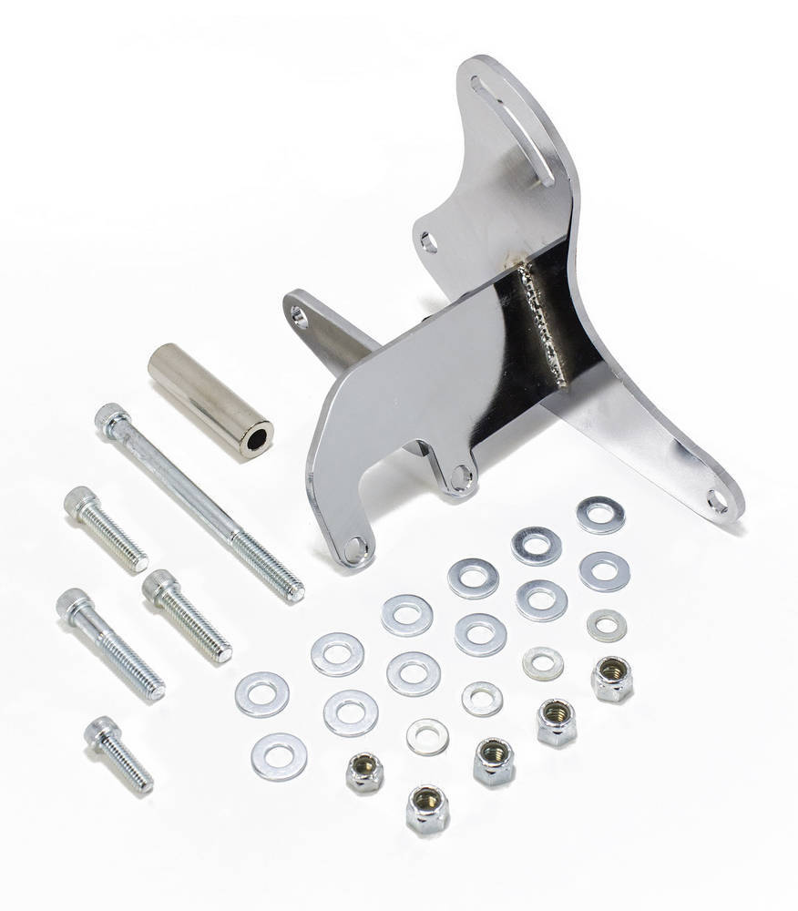 RACING POWER R3834 SB fits Chevy Driver Side Alt ernator Bracket - Chrome