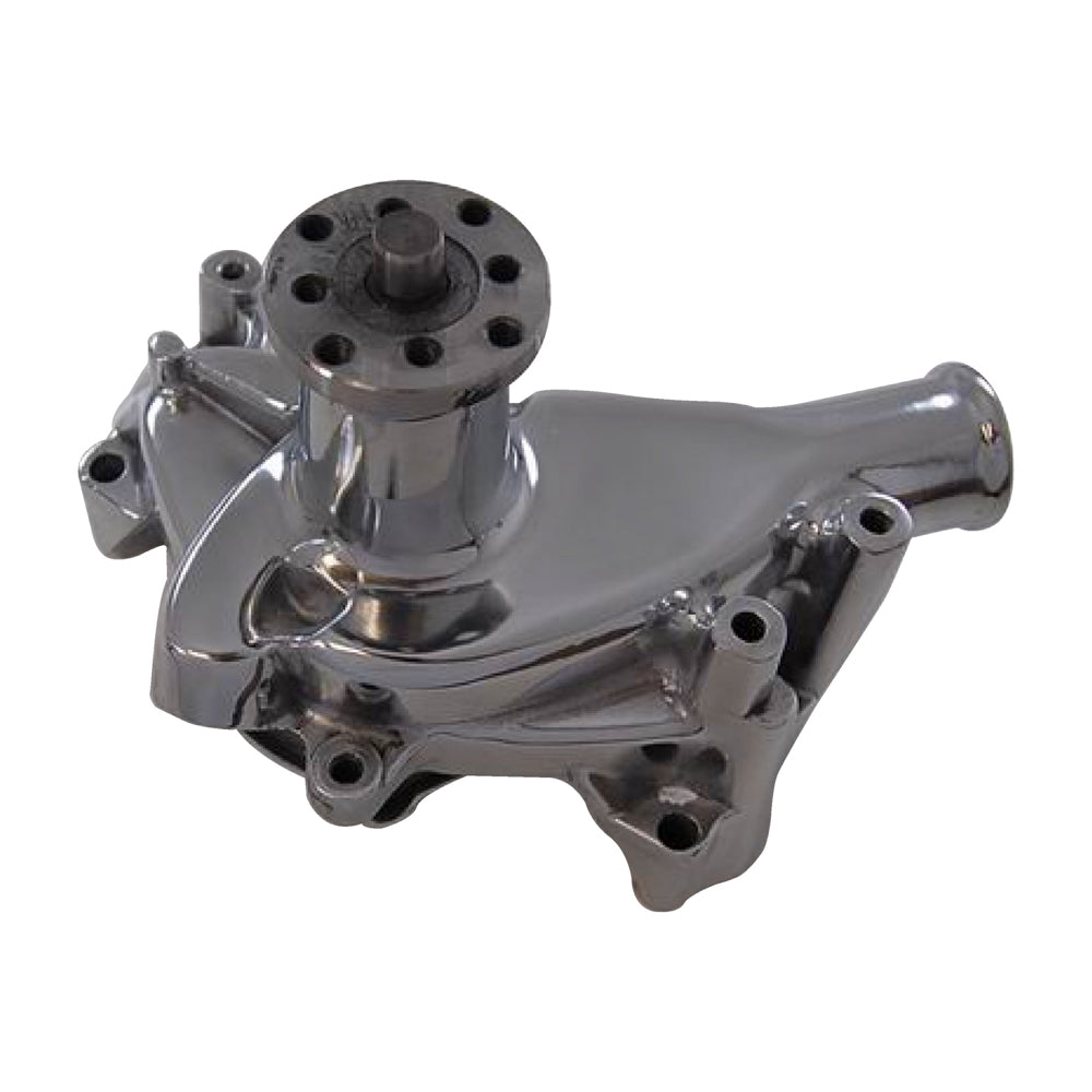 RACING POWER R3951C SB fits Chevy Aluminum Water Pump Long- Chrome