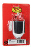 RACING POWER R4297 Small Chrome Single Por t Fuel Filter