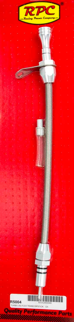 RACING POWER R5004 Flexible Trans Dipstick fits GM TH350 B/H Mount
