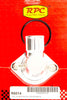 RACING POWER R6014 WATER NECK PONTIAC POLISHED ALUMINUM
