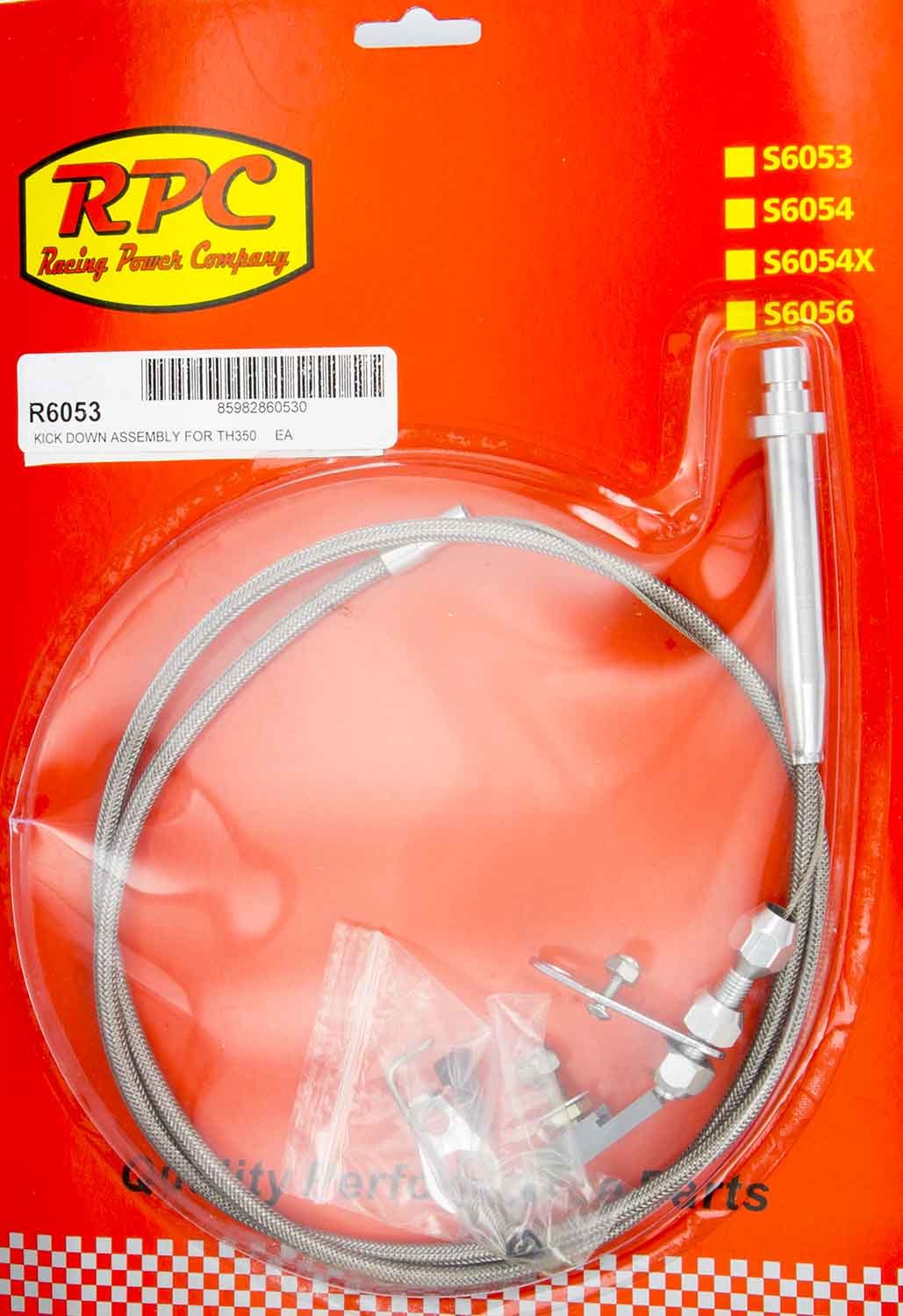 RACING POWER R6053 TH350 Stainless Kick Down Assembly