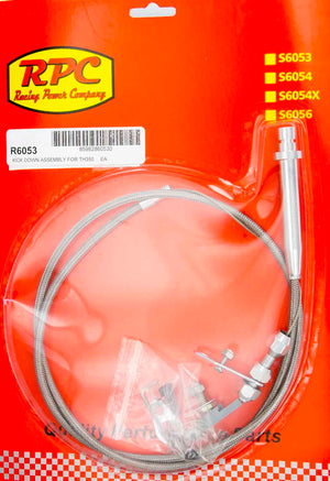 RACING POWER R6053 TH350 Stainless Kick Down Assembly