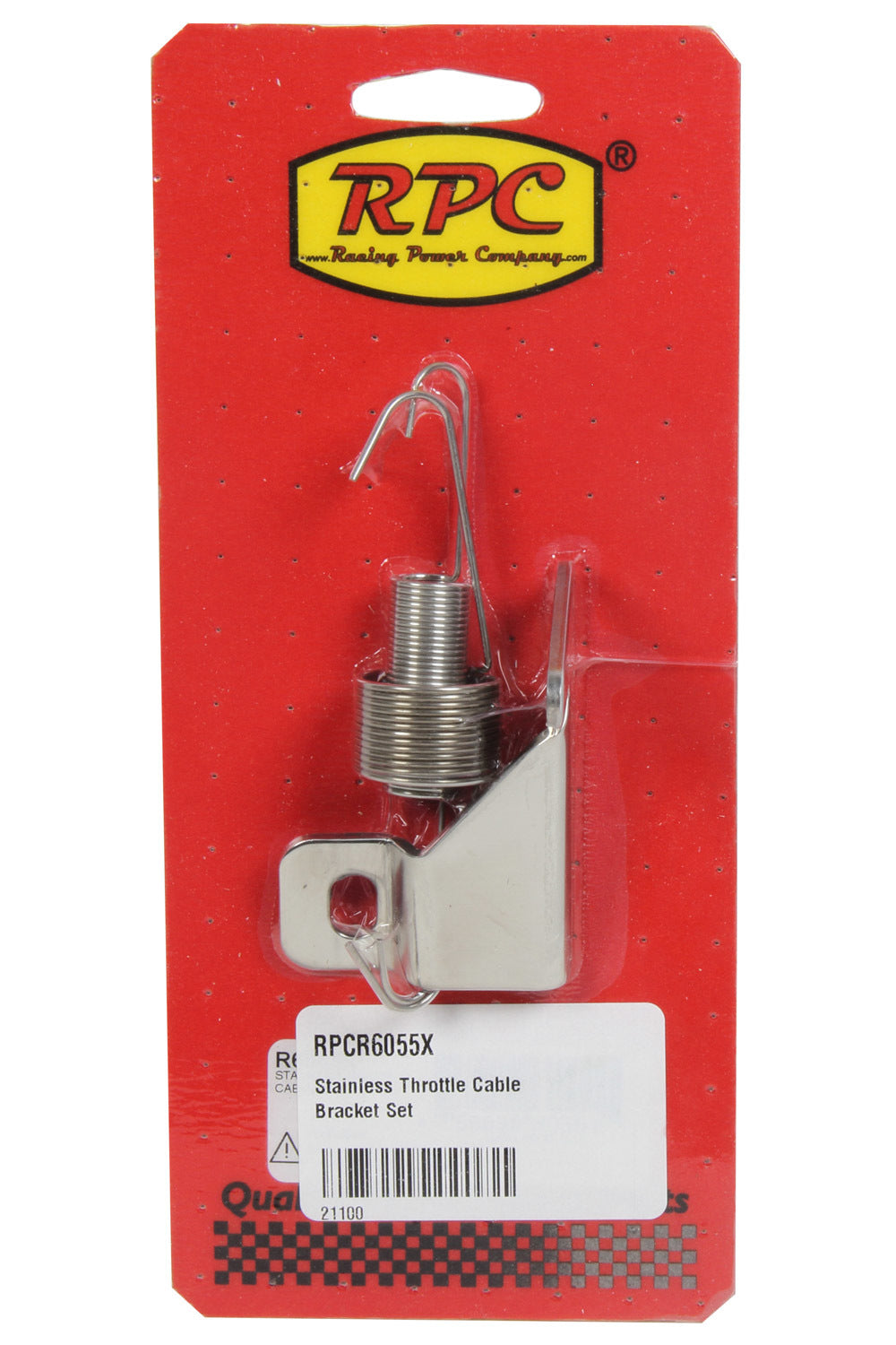 RACING POWER R6055X Stainless Throttle Cable Bracket Set