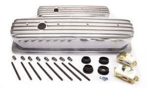 RACING POWER R6191 fits SBC Alum Finned Tall Center Bolt V/C Polished