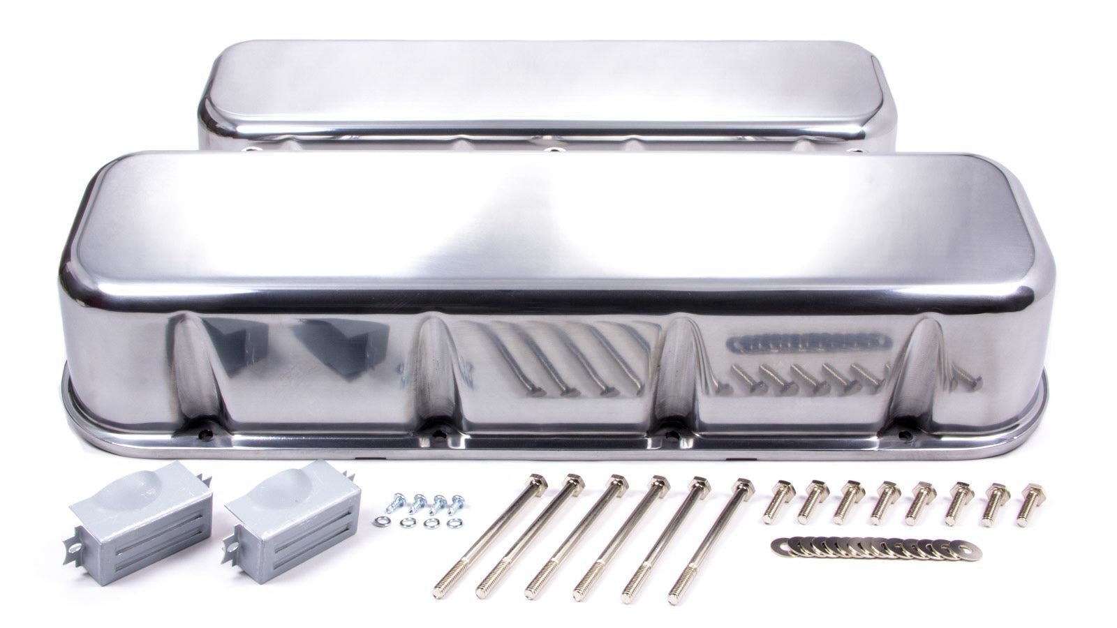 RACING POWER R6230-1 BBC Alum Tall V/C Plain Polished