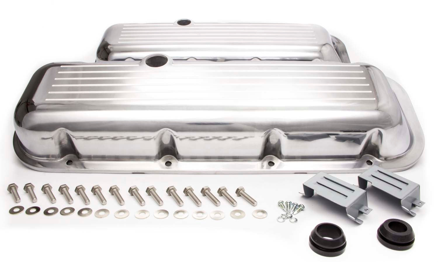 RACING POWER R6231 BBC Alum Short V/C Ball Milled Polished