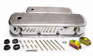 RACING POWER R6280 BBC Alum Finned Tall V/C Polished
