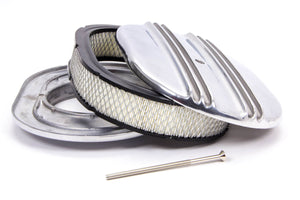 RACING POWER R6320 12x2 Alum Oval Finned A/C Polished