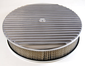 RACING POWER R6708 14 X 3 Full Finned Air Cleaner Kit Paper