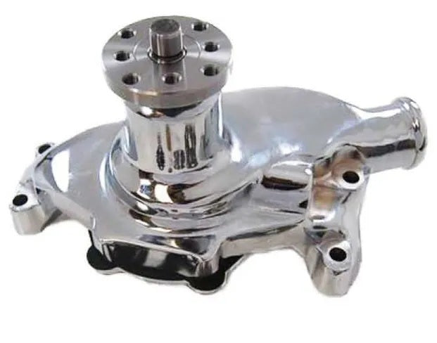RACING POWER R6916C Smooth SB fits Chevy Short Wa ter Pump Chrome