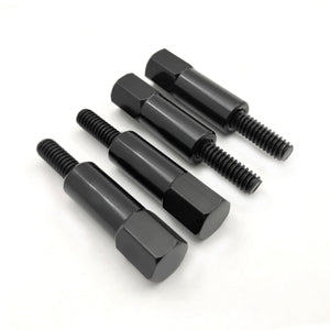 RACING POWER R7283BK Valve Cover Mini Bolts Hex Head 1/4-20 4Pack