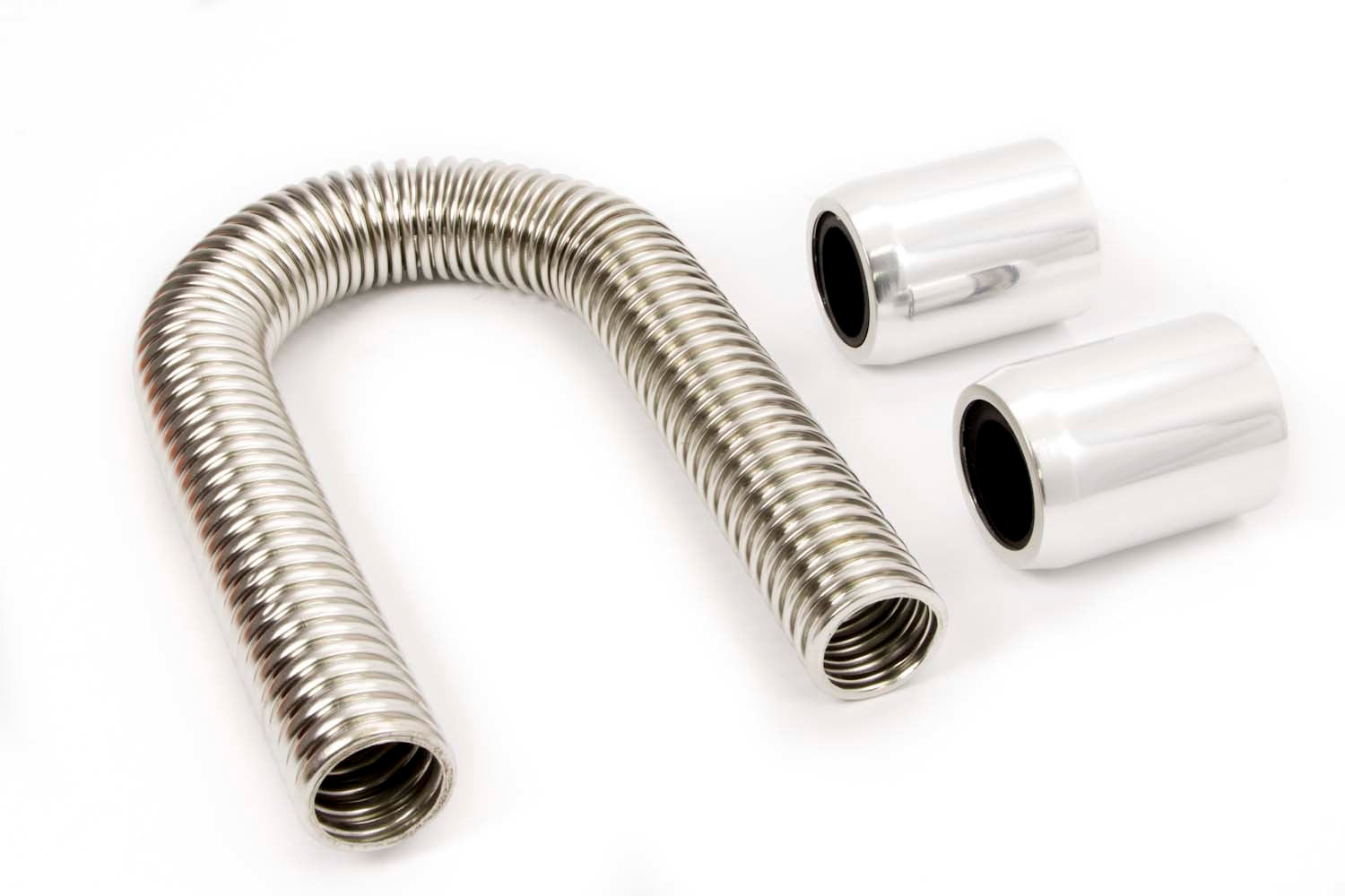 RACING POWER R7310 48in Stainless Hose Kit w/Polished Ends