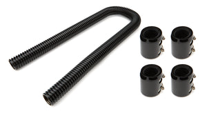 RACING POWER R7310BK Black 48in Stainless Radiator Hose Kit