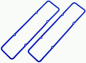 RACING POWER R7484X Blue Rubber SB fits Chevy Valve Cover Gaskets Pair