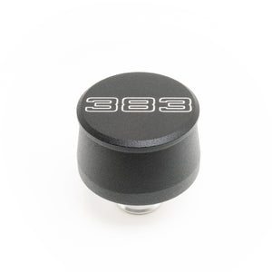RACING POWER R8209 Valve Cover Breather 383 Logo Black Each
