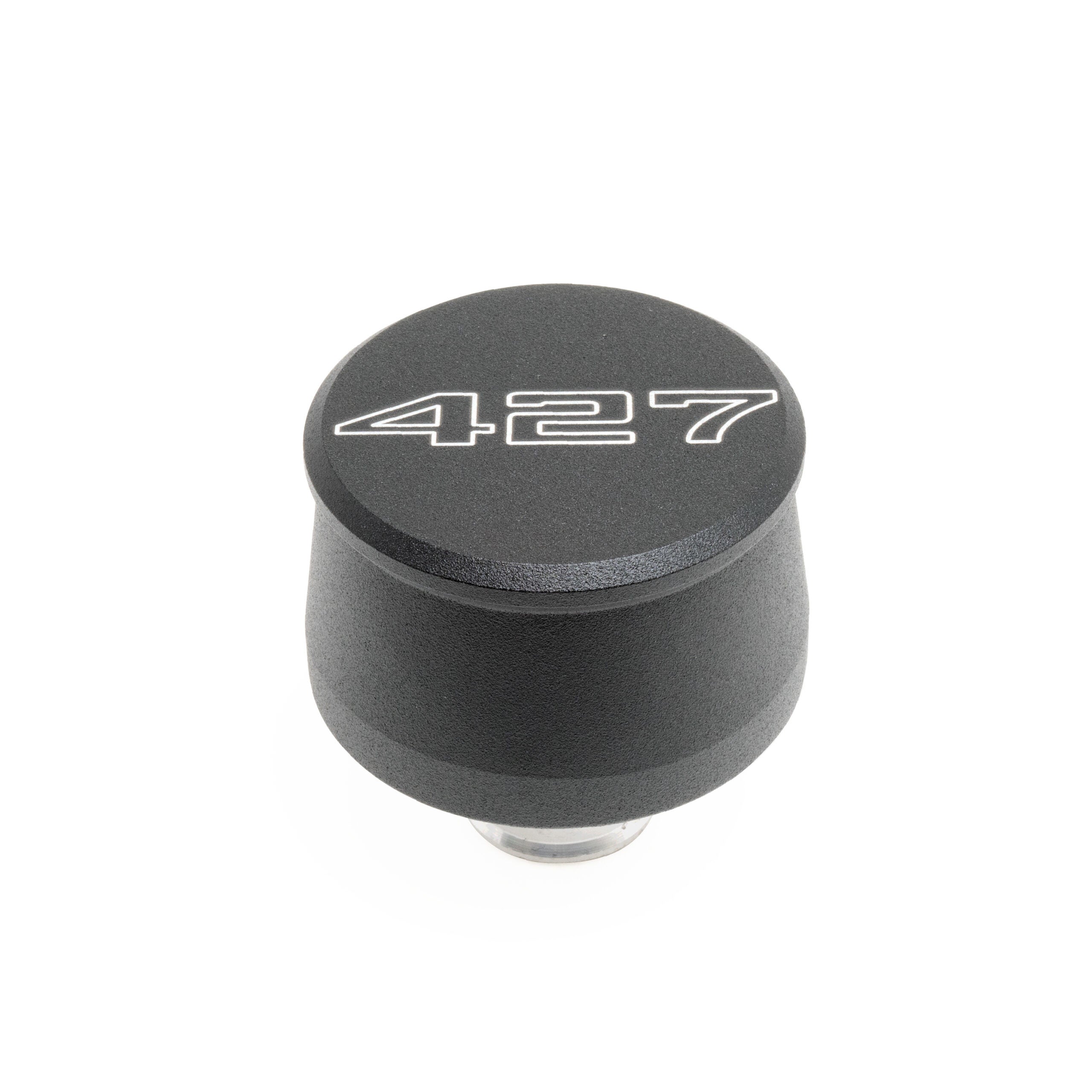 RACING POWER R8212 Valve Cover Breather 427 Logo Black Each
