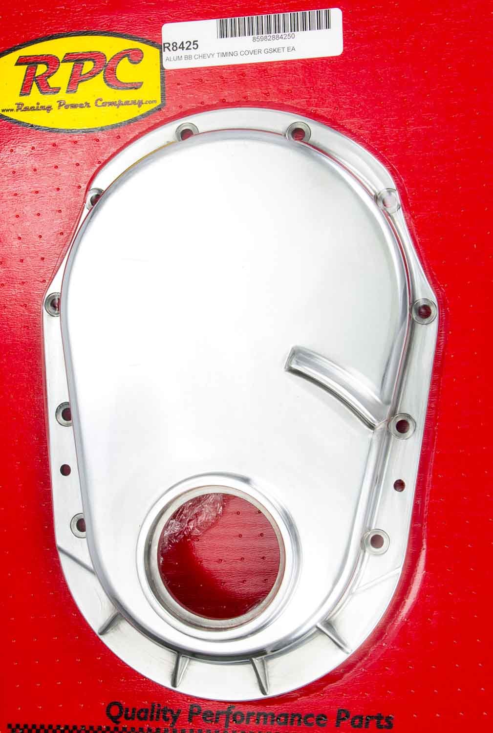 RACING POWER R8425 BBC 91-95 Alum Timing Chain Cover Polished