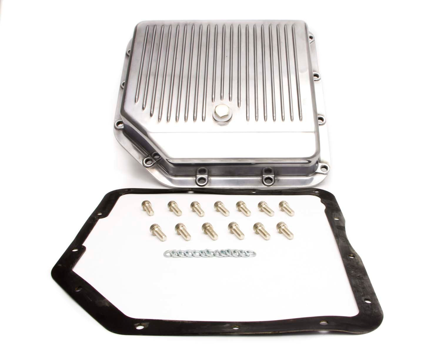 RACING POWER R8491 TH350 Aluminum Trans Pan Polished 350 turbo Pan