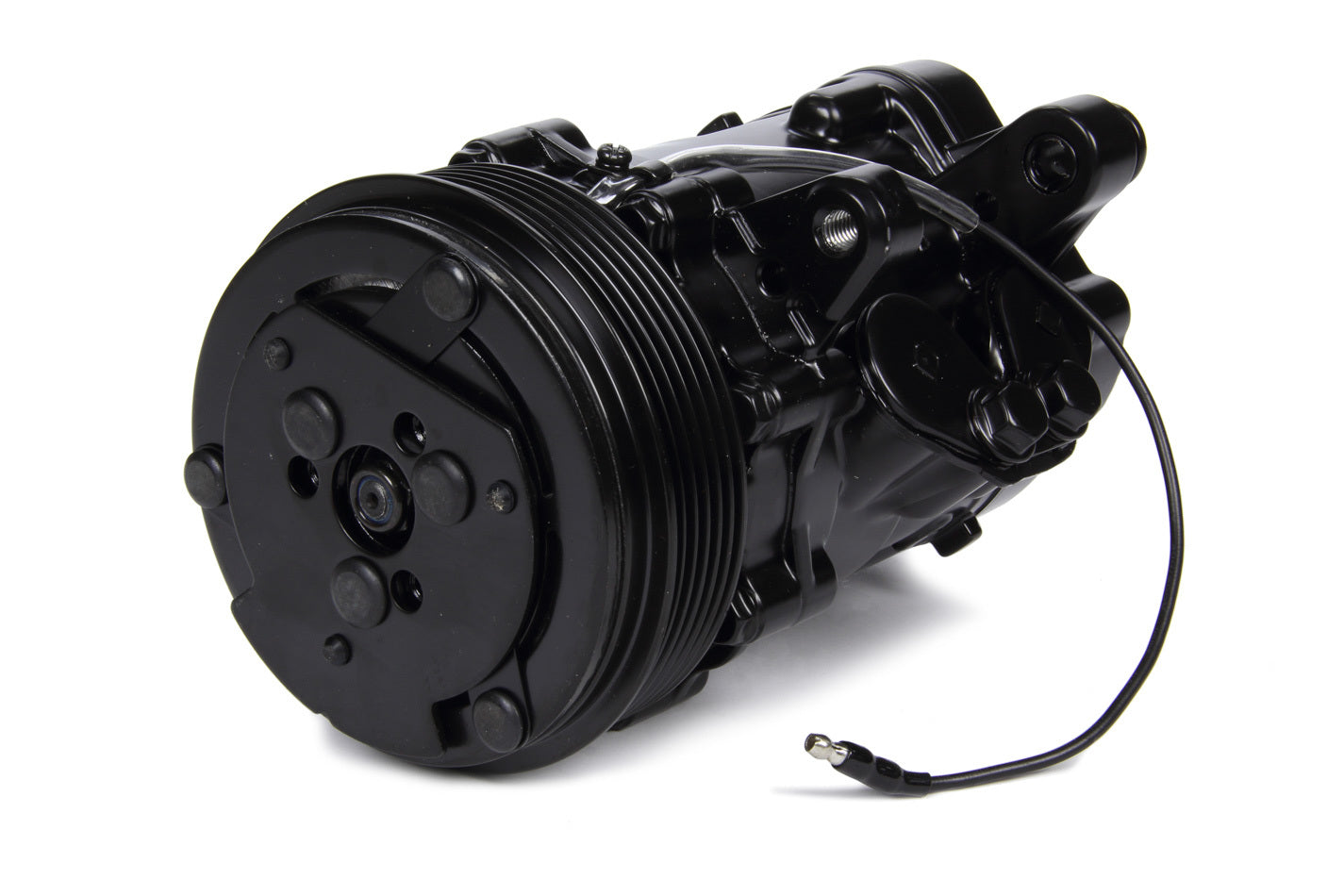 RACING POWER R8755BK Sanden #7176 12V A/C Co mpressor Serpentine