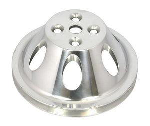 RACING POWER R8840POL Polished Alum BBC Single Groove Water Pump Pulley