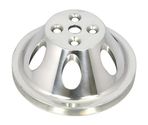 RACING POWER R8840POL Polished Alum BBC Single Groove Water Pump Pulley