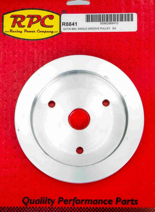 RACING POWER R8841 BBC SWP Single Groove Lower Pulley