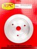 RACING POWER R8843 BBC SWP 2 Groove Lower Pulley Satin